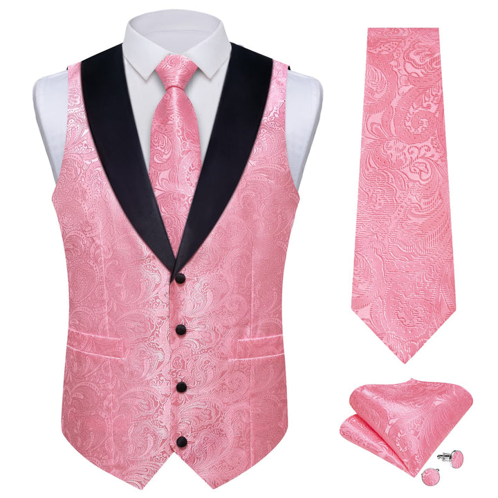 men pink vest