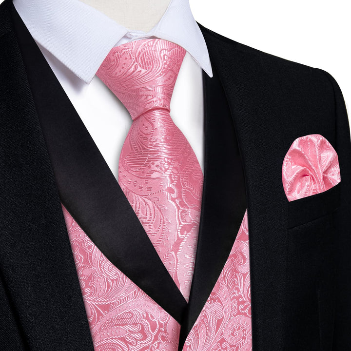 pink tux vest