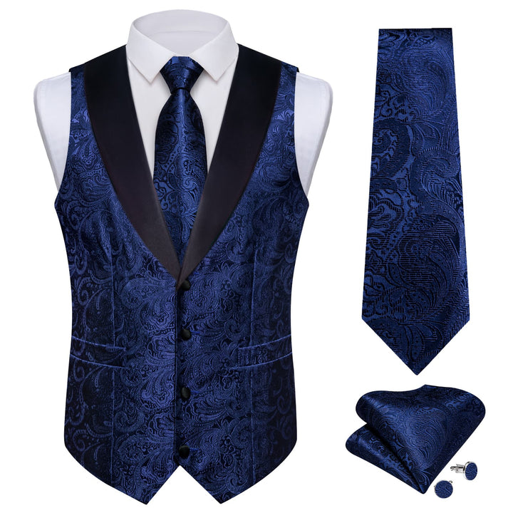 dark blue vest