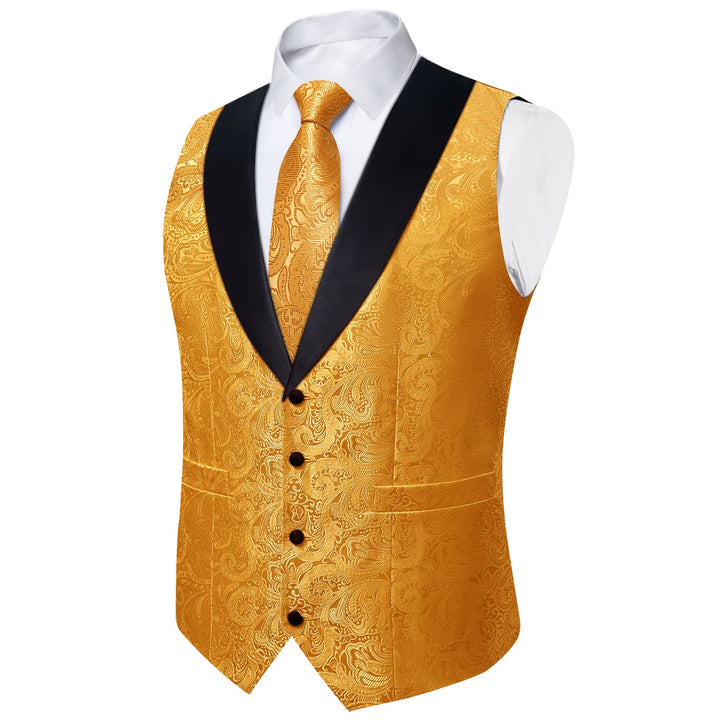 men's orange vest