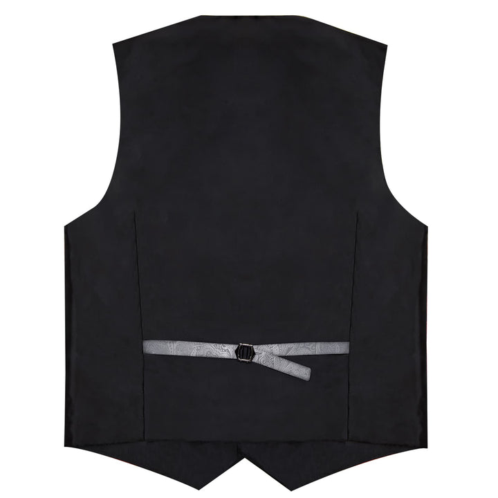 dark grey suit vest