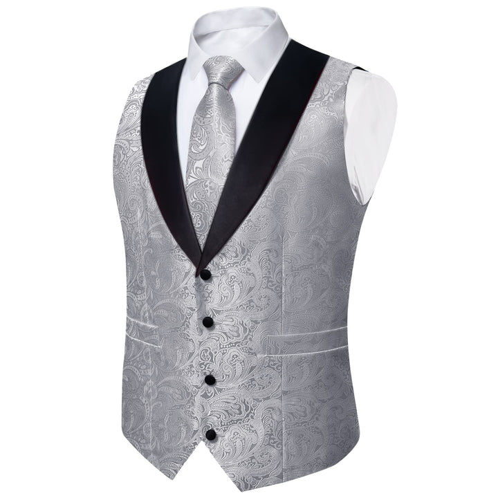 men's grey vest