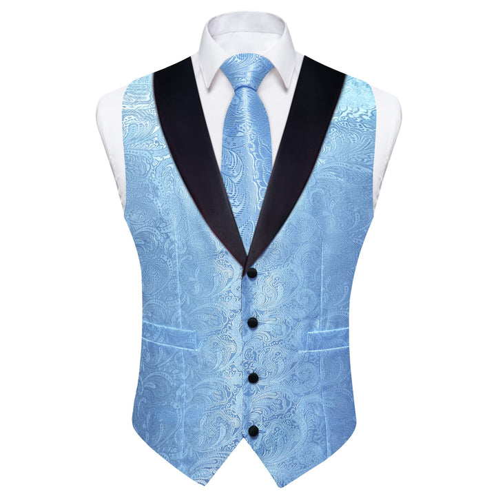 baby blue vest