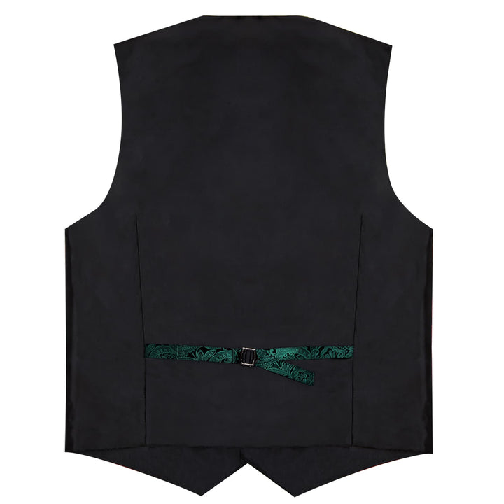 green tuxedo vest