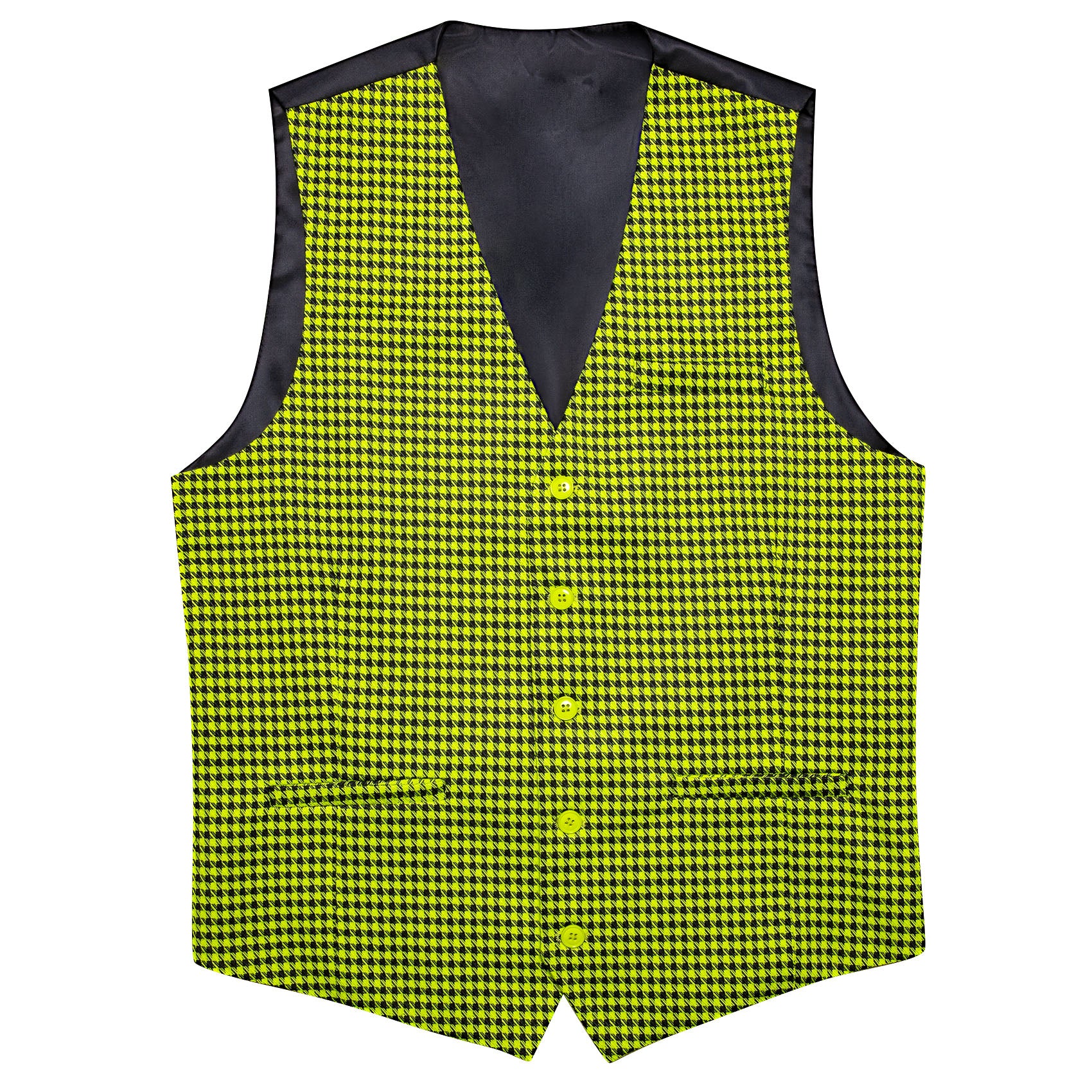 Green plaid vest on sale mens