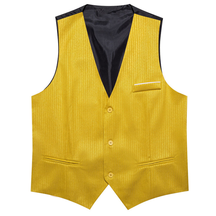 gold tux vest