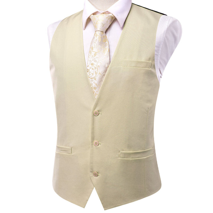 mens grey suit vest with floral ties