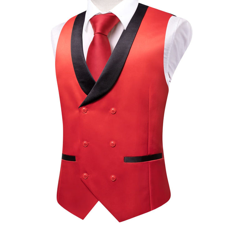 red suit vest