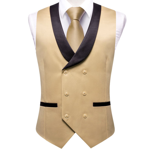 mens brown vest