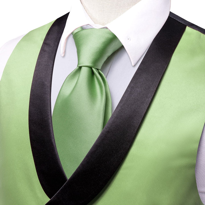 green suit vest