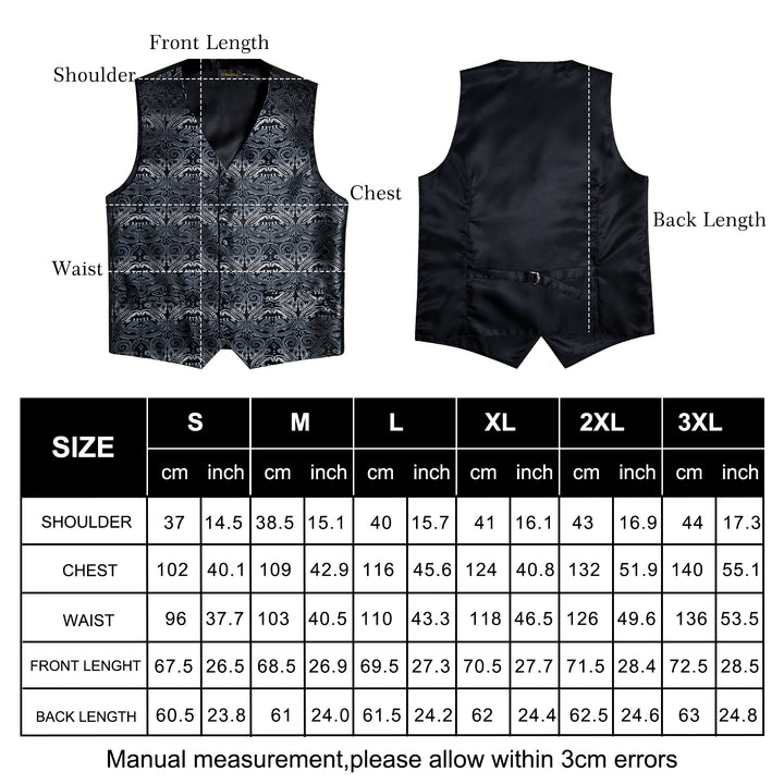 black vests for men