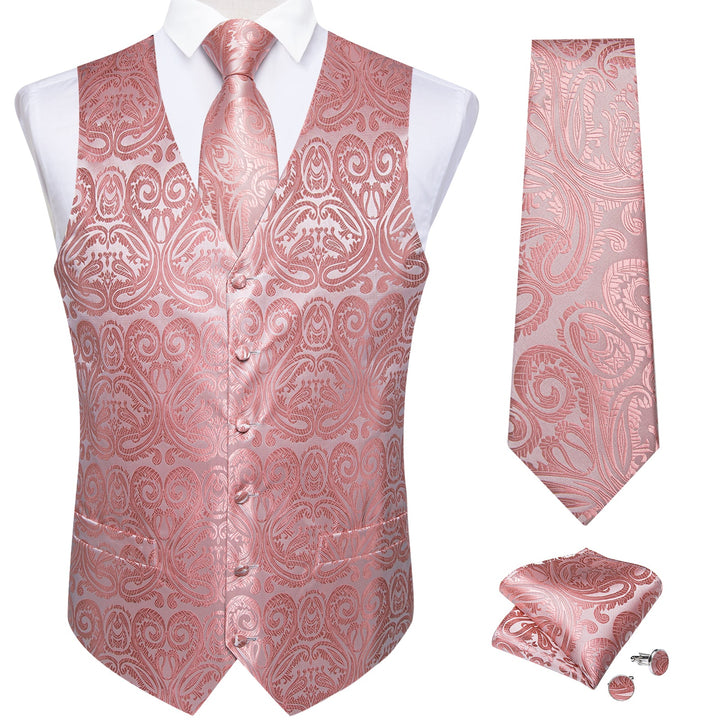 paisley pink vest