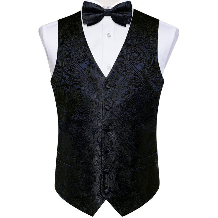 black blue vest mens