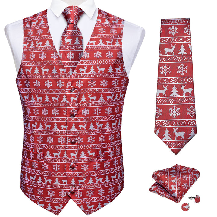 Christmas suit vest