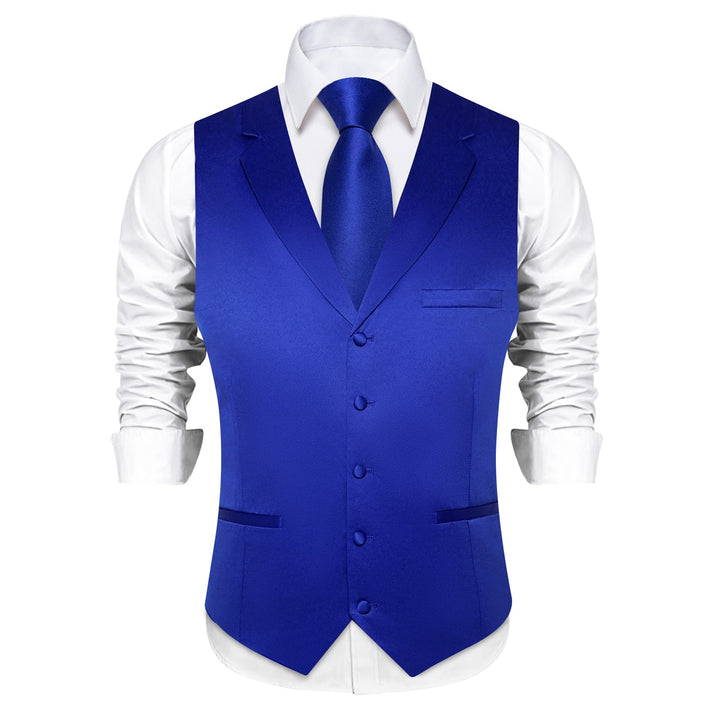 navy blue suit vest