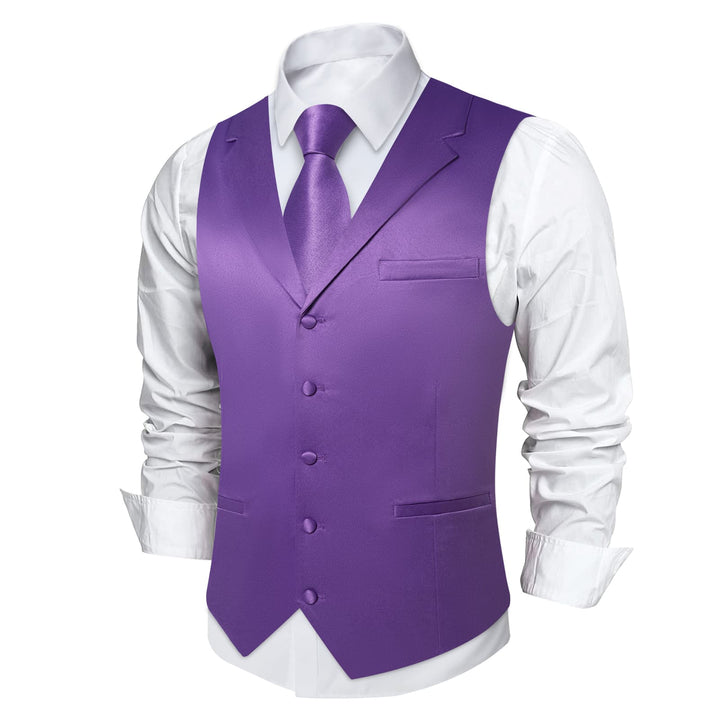 purple dress vest