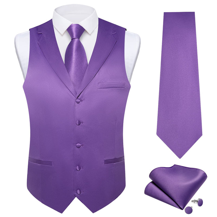 purple vest suit