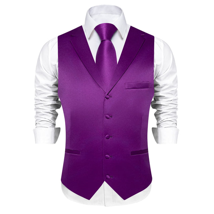 purple tux vest