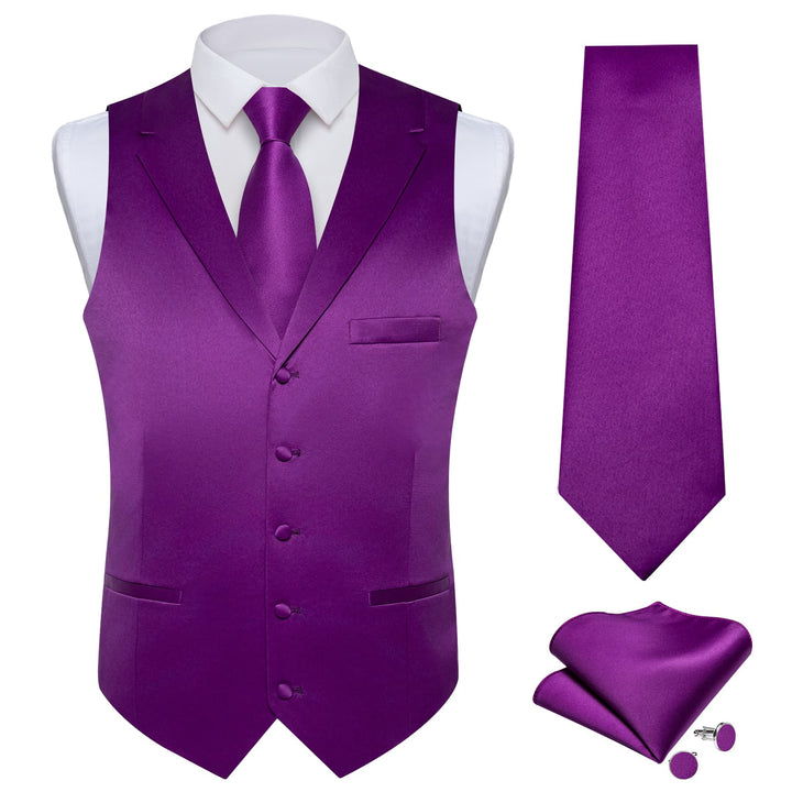 dark purple vest