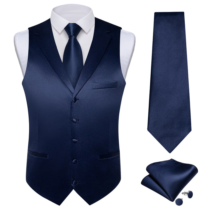 dark blue vest