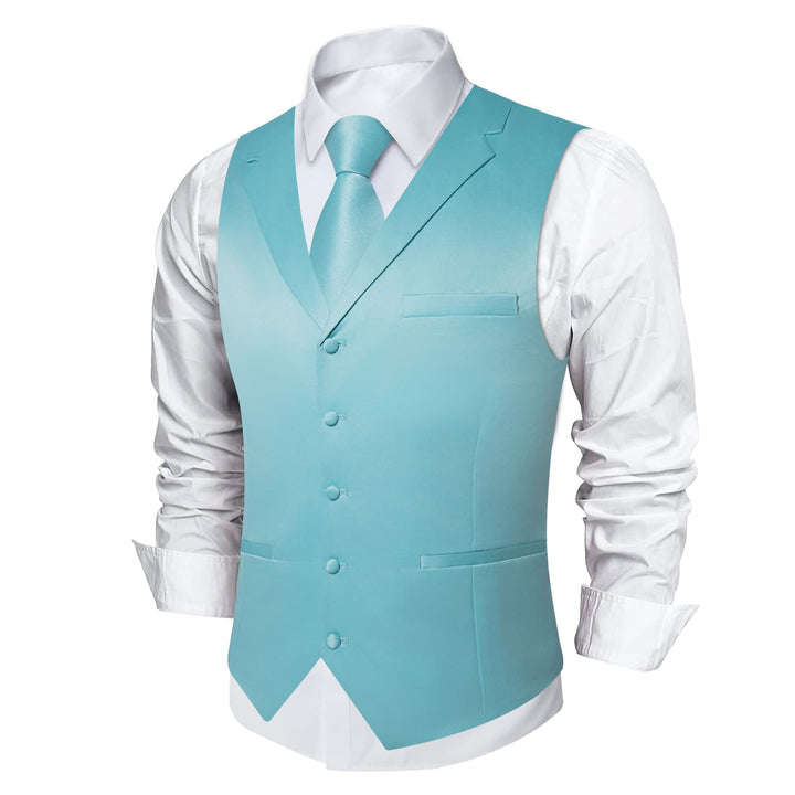 sky blue vest