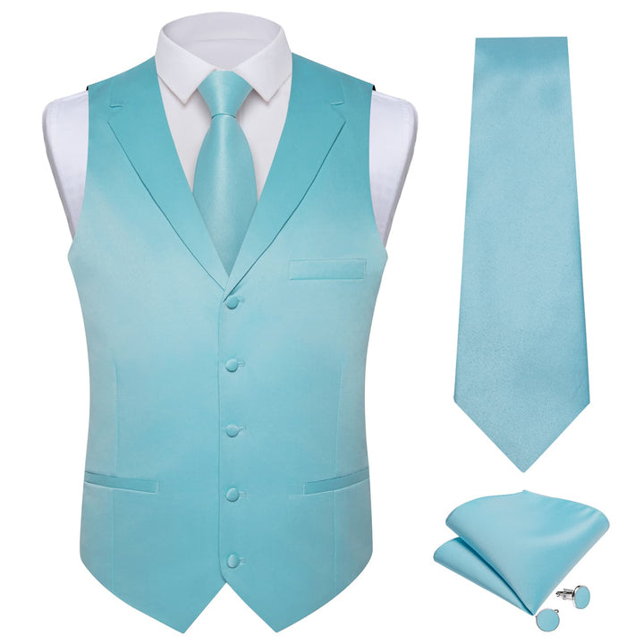 blue vest men