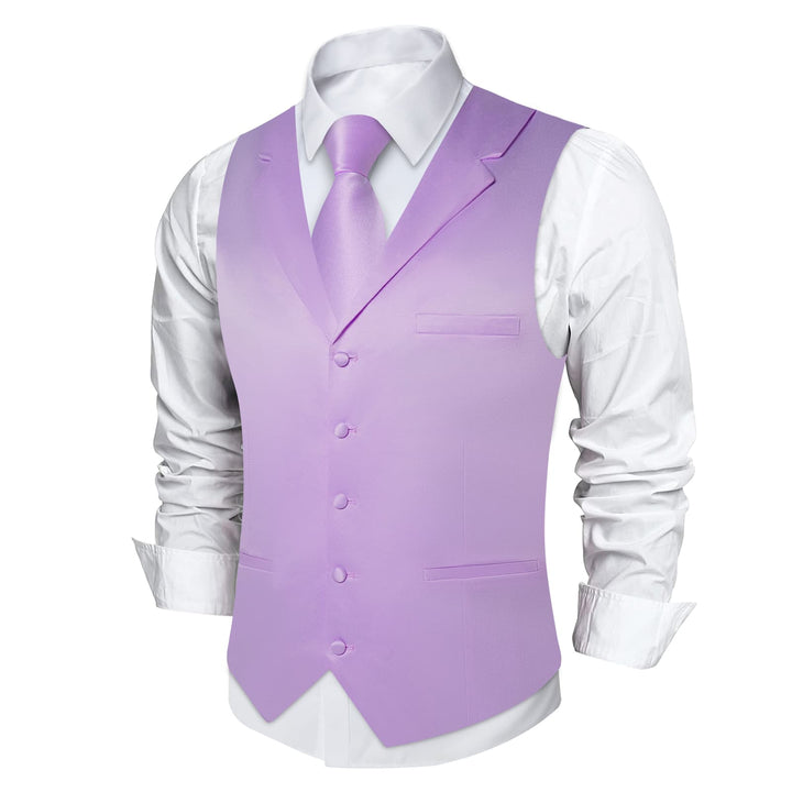 tuxedo purple vest