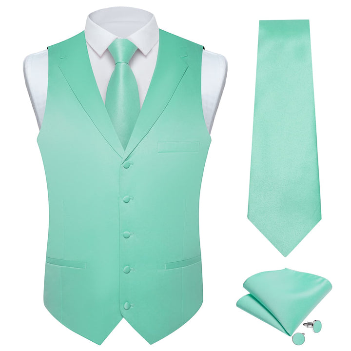 mint green vest