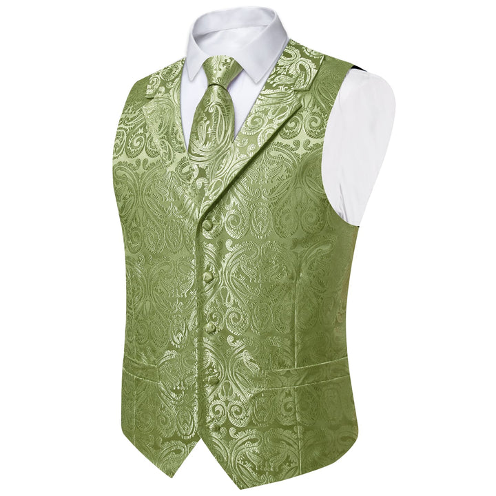 green mens vest