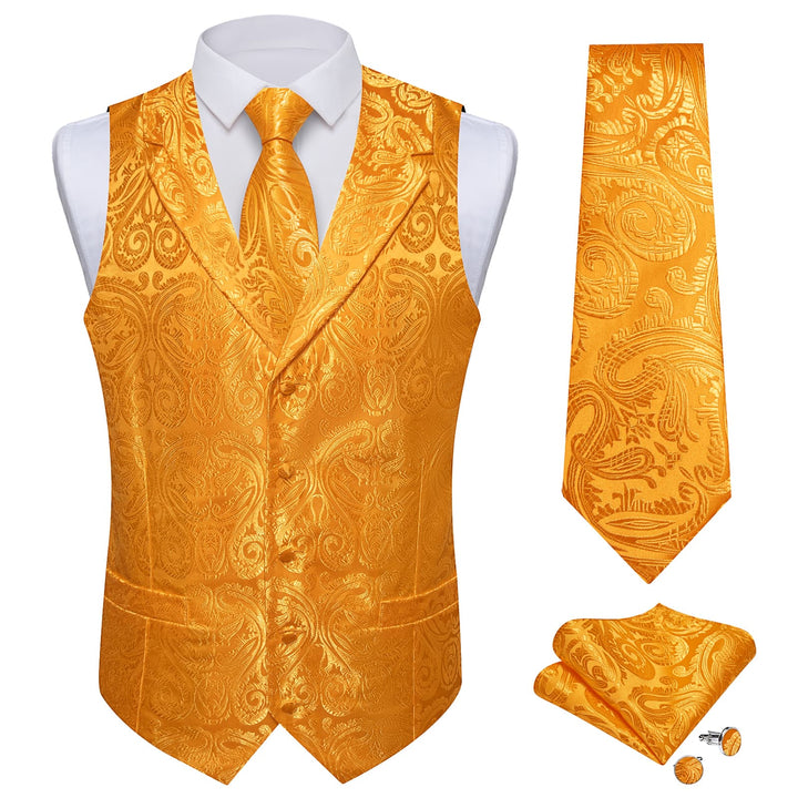 mens orange vest