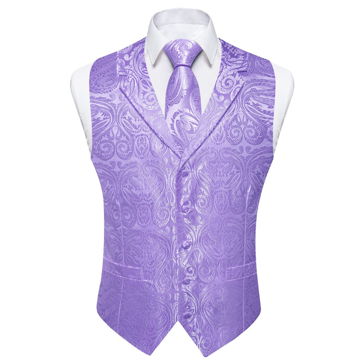 men purple vest