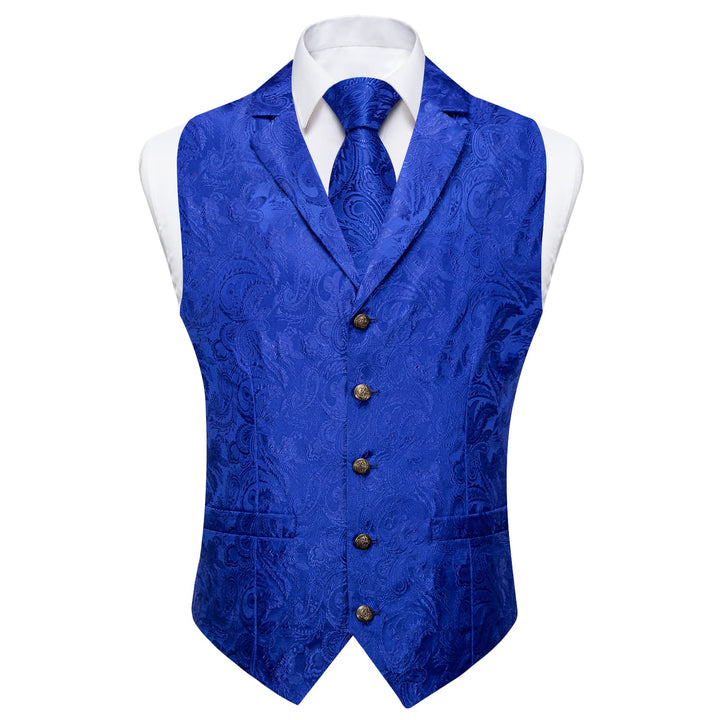 mens vest blue