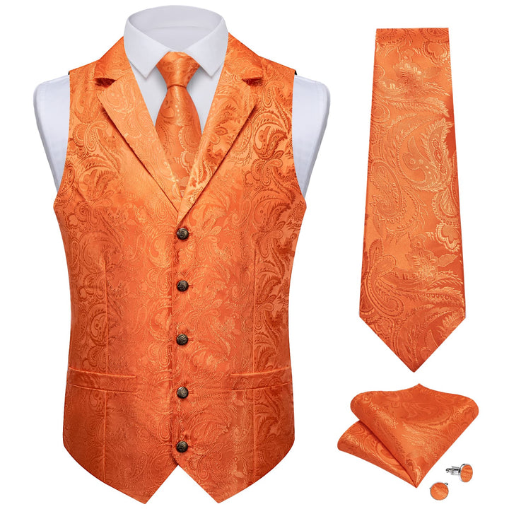 dark orange vest