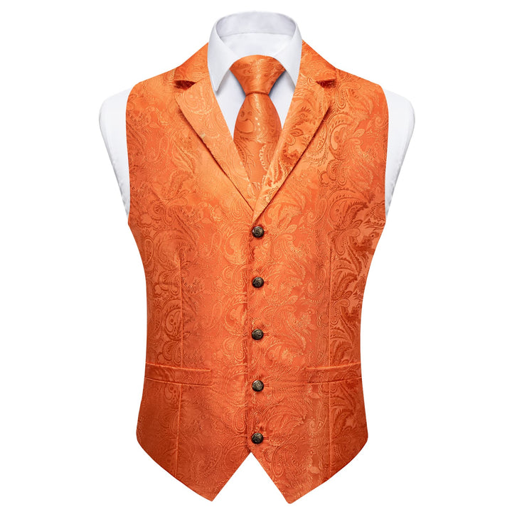 men orange vest