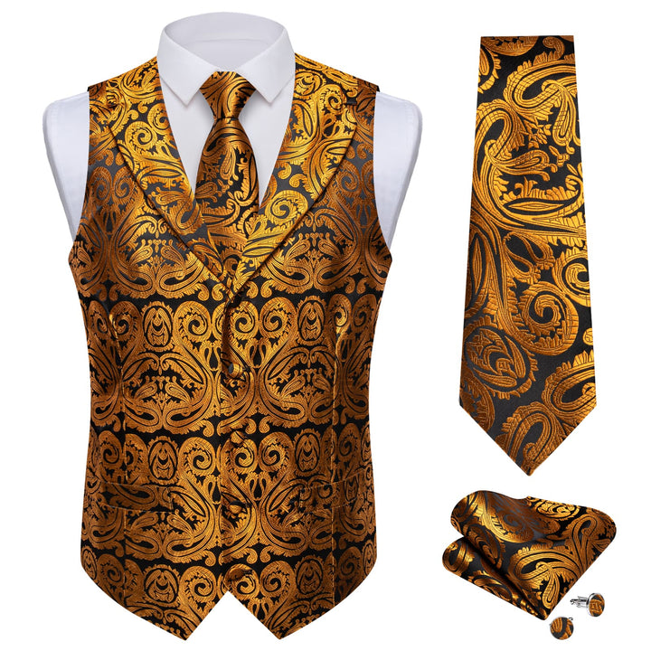 gold vest mens