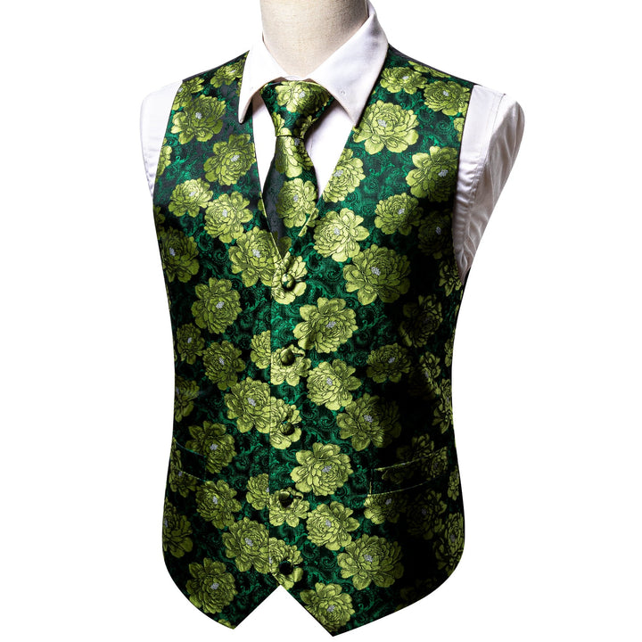 green mens vest