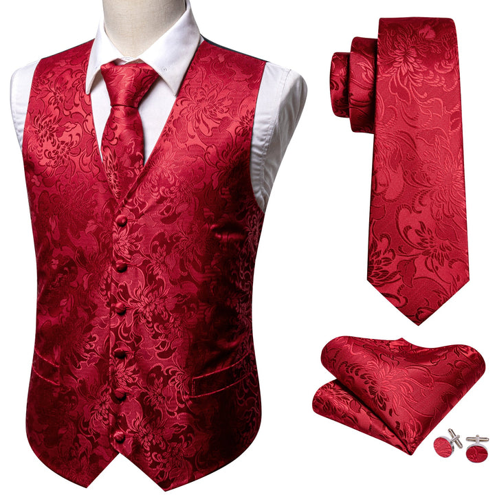 red vest suit