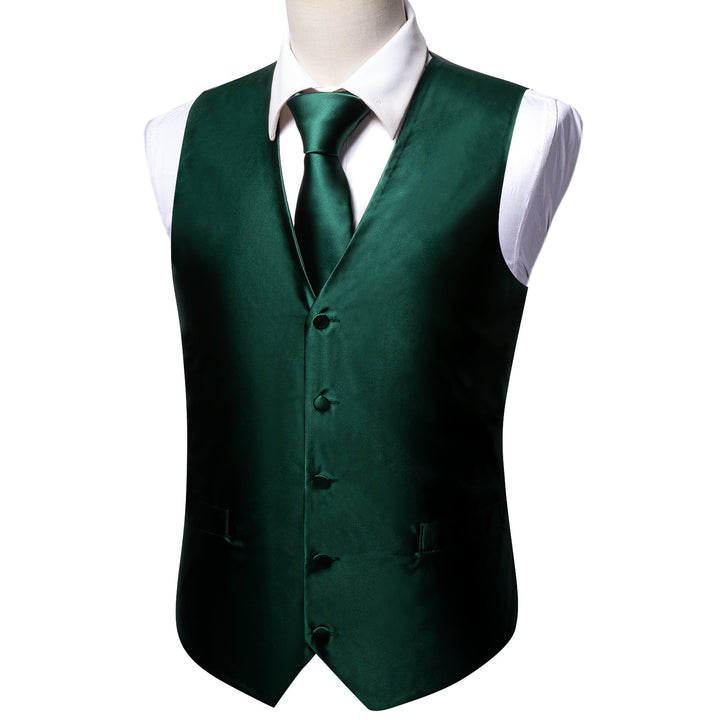 green suit vest mens