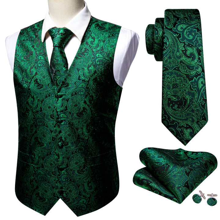 dark green vest mens