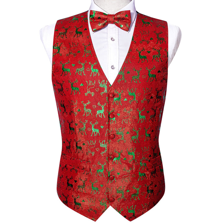 Christmas suit vest