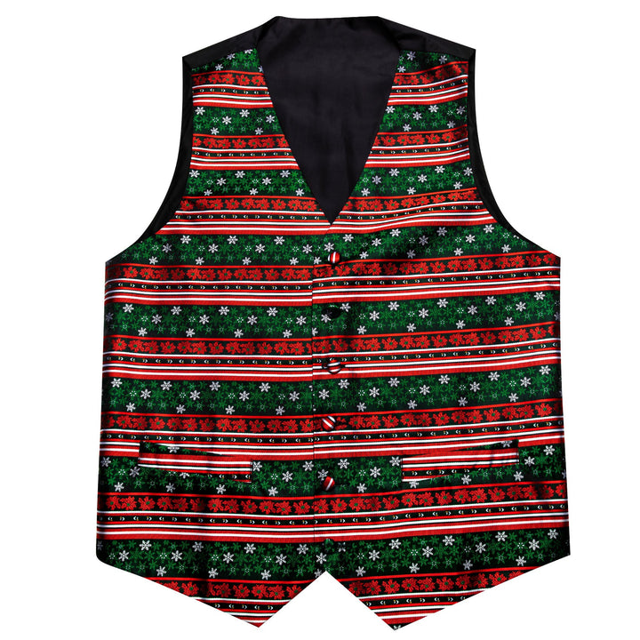 Christmas red green vest top