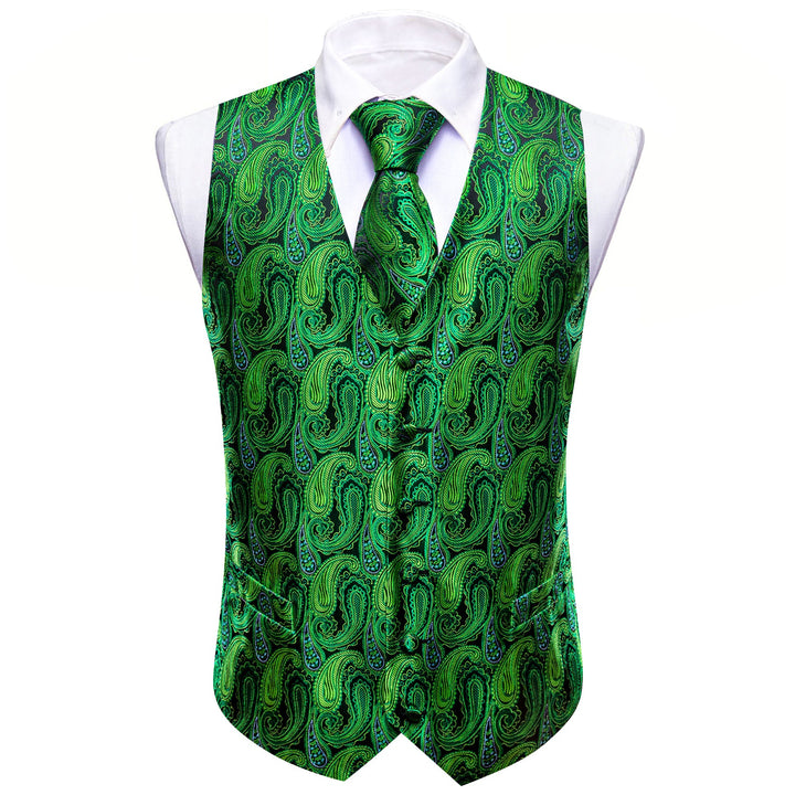 sage green mens vest