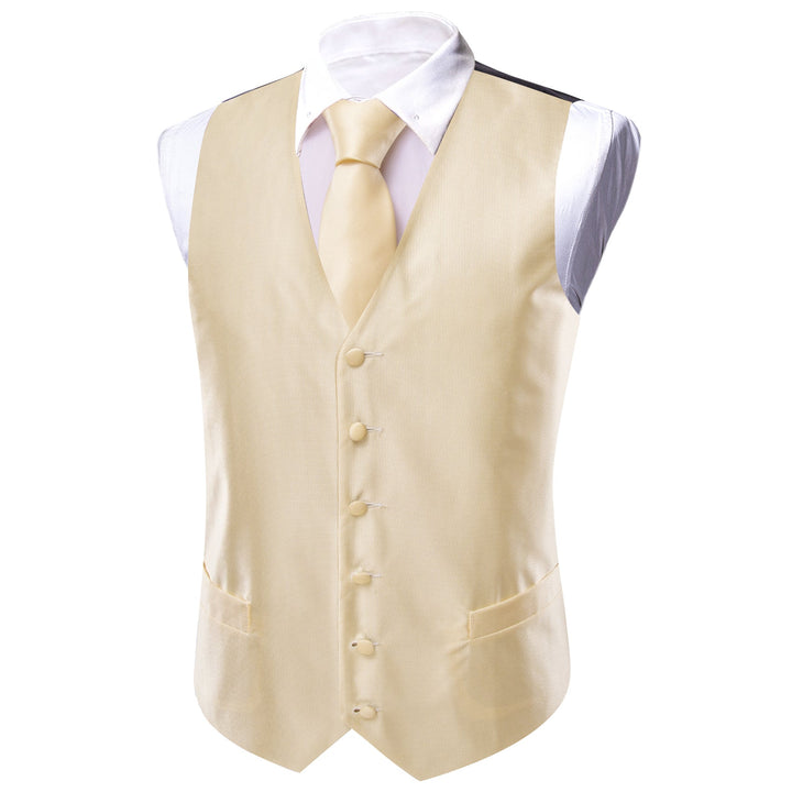 mens suit tuxedo with white vest solid silk mens button-up sleeveless business suit vest tie handkerchief cufflinks set