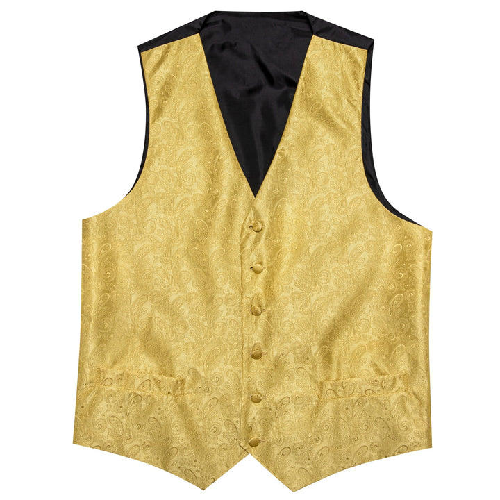 yellow wedding vest