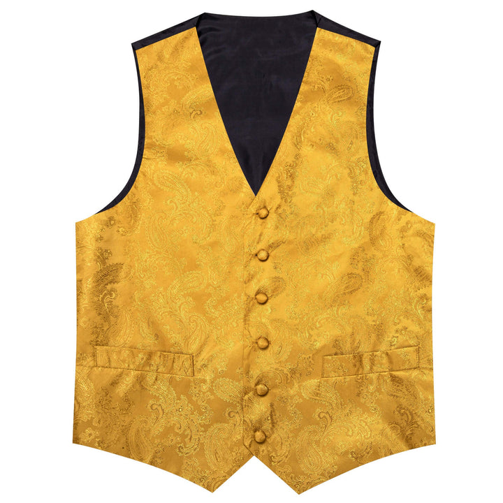 gold vest suit