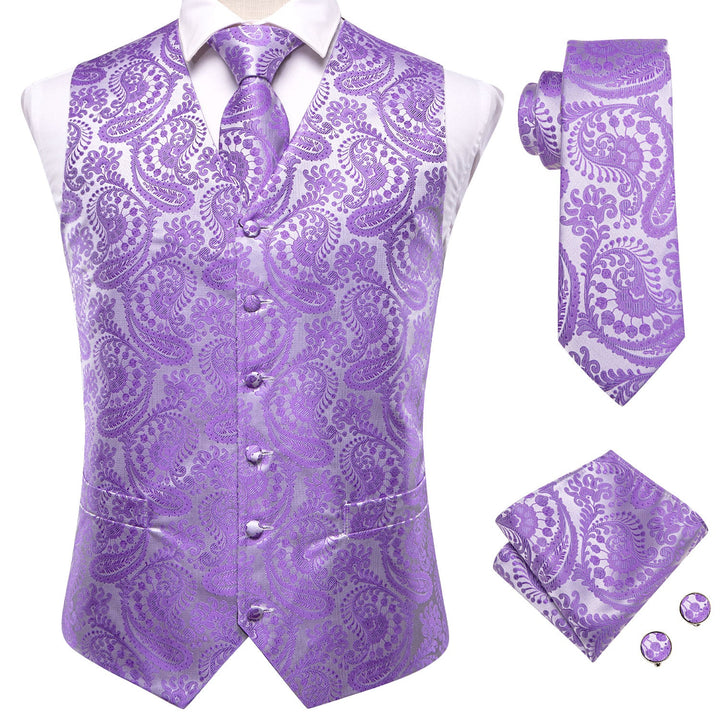 purple vest for men