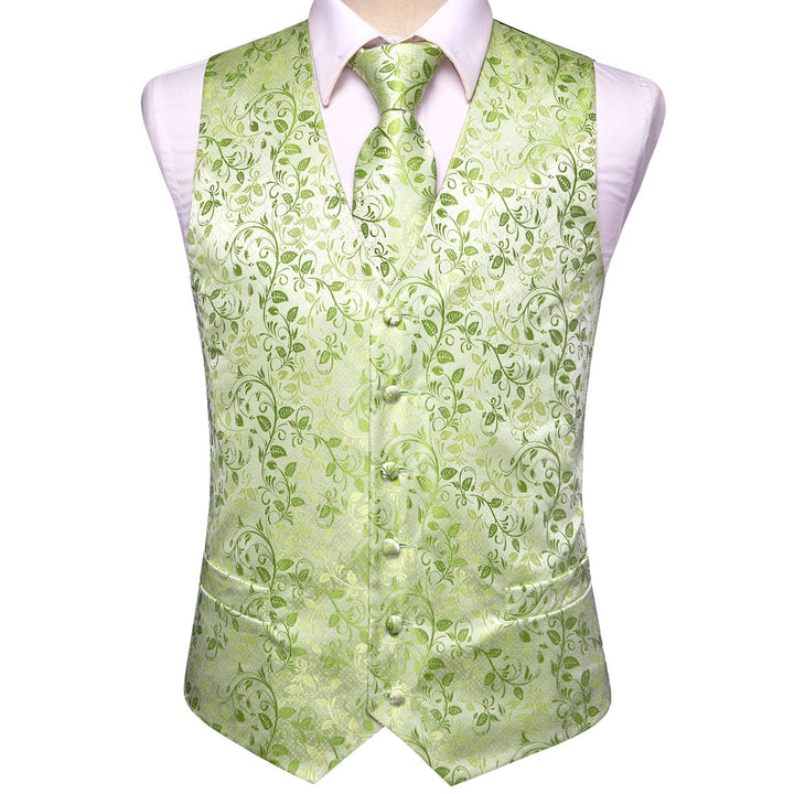 sage green mens vest