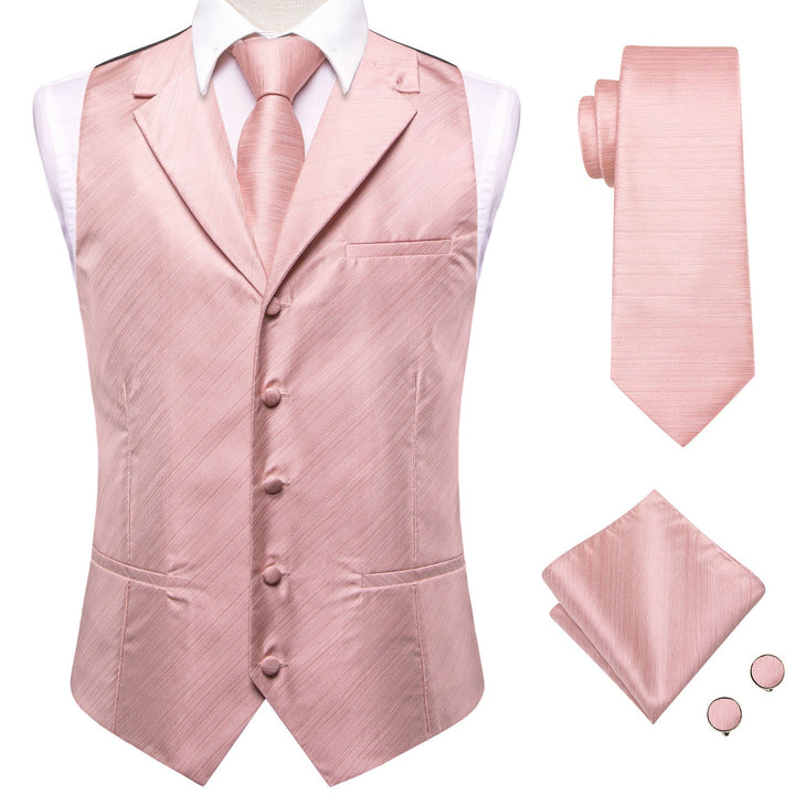 tuxedo with pink vest