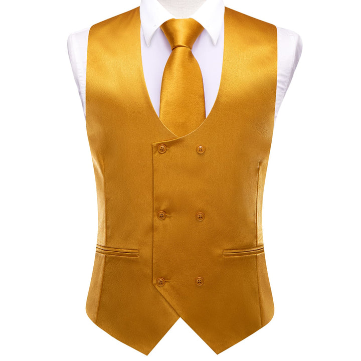 gold mens vest