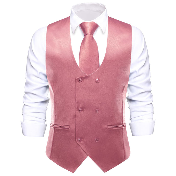 pink dress vest